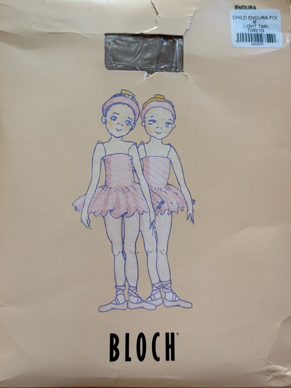 Bloch Kids Dance Tights - Light Tan